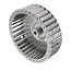 Galvanized Steel Blower Wheel (4-17/32" Diameter x 1-1/4" Width, 5/16" Bore)
