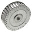 Galvanized Steel Blower Wheel (4-17/32" Diameter x 1-1/4" Width, 5/16" Bore)