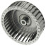Galvanized Steel Blower Wheel (4-17/32" Diameter x 1-1/4" Width, 5/16" Bore)