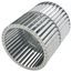 Double Inlet Blower Wheel (5-9/16" Diameter x 6-1/2" Width, 1/2" Bore)
