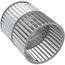 Double Inlet Blower Wheel (6-3/16" Diameter, 1/2" Bore, CW)