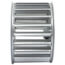 Galvanized Steel Double Inlet Replacement Blower Wheel for Reznor, CCW (3-3/4" Diameter x 3-1/2" Width, 5/16" Bore)