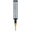 BX9, 9" Scale, 3-1/2" Adjustable Angle Brass Industrial Thermometer (30-Degree (F) to 240-Degree (F))