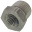 1/4" x 1/8" Black Hexagon Bushing