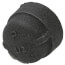 1/2" Extra Heavy Black Cap