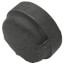 2" Extra Heavy Black Cap