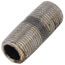 1/2" x 2" Schedule 80 Heavy Duty Seamless Black Nipple