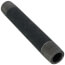 1/2" x 5" Schedule 80 Heavy Duty Seamless Black Nipple