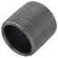 1-1/2" x Close Schedule 80 Heavy Duty Seamless Black Nipple