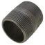 1-1/2" x 2" Schedule 80 Heavy Duty Seamless Black Nipple