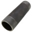 2" x 7" Schedule 80 Heavy Duty Seamless Black Nipple