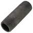 3/4" x 3" Schedule 80 Heavy Duty Seamless Black Nipple