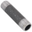 3/4" x 4" Schedule 80 Heavy Duty Seamless Black Nipple