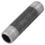 3/4" x 4" Schedule 80 Heavy Duty Seamless Black Nipple