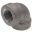 1/2" Extra Heavy Black 90° Elbow