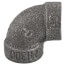 1/4" Extra Heavy Black 90° Elbow
