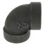 3/4" Extra Heavy Black 90° Elbow