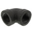 1" Extra Heavy Black 90° Elbow