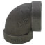 1-1/2" Extra Heavy Black 90° Elbow