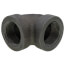 1-1/2" Extra Heavy Black 90° Elbow