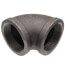 3" Extra Heavy Black 90° Elbow