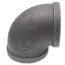 3" Extra Heavy Black 90° Elbow