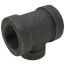 1-1/2" x 1-1/2" x 1" Extra Heavy Black Reducing Tee