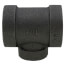 1-1/2" x 1-1/2" x 1" Extra Heavy Black Reducing Tee