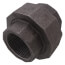 1-1/2" Extra Heavy Black Union