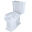 CST404CUFRG#01 Promenade II 1.0 GPF 2-Piece Elongated 1.0 GPF Universal Height Toilet w/ CEFIONTECT & Right Hand Trip Lever (Cotton White)
