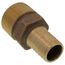 1-1/4" MPT x 1" Insert Male Adapter (Lead Free)