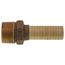 1-1/4" MPT x 1" Insert Male Adapter - Extra Long (Lead Free)