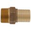 1-1/4" MPT x Insert Male Adapter (Lead Free)