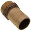 2" MPT x Insert Male Adapter - Extra Long (Lead Free)