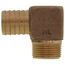1" MPT x Insert Male Hydrant Elbow (Lead Free)