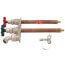 C-108 Series 8", 1/2" PEX Crimp Inlet Hot & Cold Anti-Siphon Adjustable Wall Faucet
