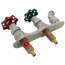 C-108 Series Close Coupled, 1/2" PEX Crimp Inlet Hot & Cold Anti-Siphon Adjustable Wall Faucet
