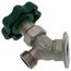 C-135 Angle Sill Faucet, 1/2" FPT, Satin Nickel Plated, Soft Grip Handle