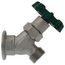 C-135 Angle Sill Faucet, 1/2" FPT, Satin Nickel Plated