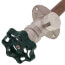 C-144 Series 4", 1/2" MPT x 1/2" SWT Inlet Frost-Free Anti-Siphon Wall Faucet
