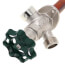 C-144 Series 6", 1/2" MPT x 1/2" SWT Inlet Frost-Free Anti-Siphon Wall Faucet