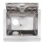 C-534 Commercial Series Wall Faucet Stainless Steel Box