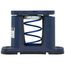 1" Deflection Spring Floor Mount Vibration Isolator (45 lbs Capacity)