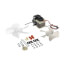 120/240v 1" Stack C-Frame Skeleton Motor, 3000 RPM, 2 Speed, OAO