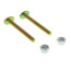 1/4" x 2-1/4" Closet Bolts w/ Oval Washer (box of 50 pairs)