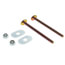 1/4" x 3-1/2" Closet Bolts w/ Oval Washer (box of 50 pairs)