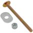 1/4" x 3-1/2" Closet Bolts w/ Oval Washer (box of 100 each)