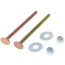 1/4" x 3-1/2" Closet Bolts w/ Round Washer (Pair)