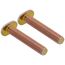 5/16" x 1-3/4" Closet Bolts w/ Round Washer (Pair)