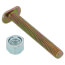 5/16" x 2-1/4" Closet Bolts w/ Round Washer (box of 100 each)